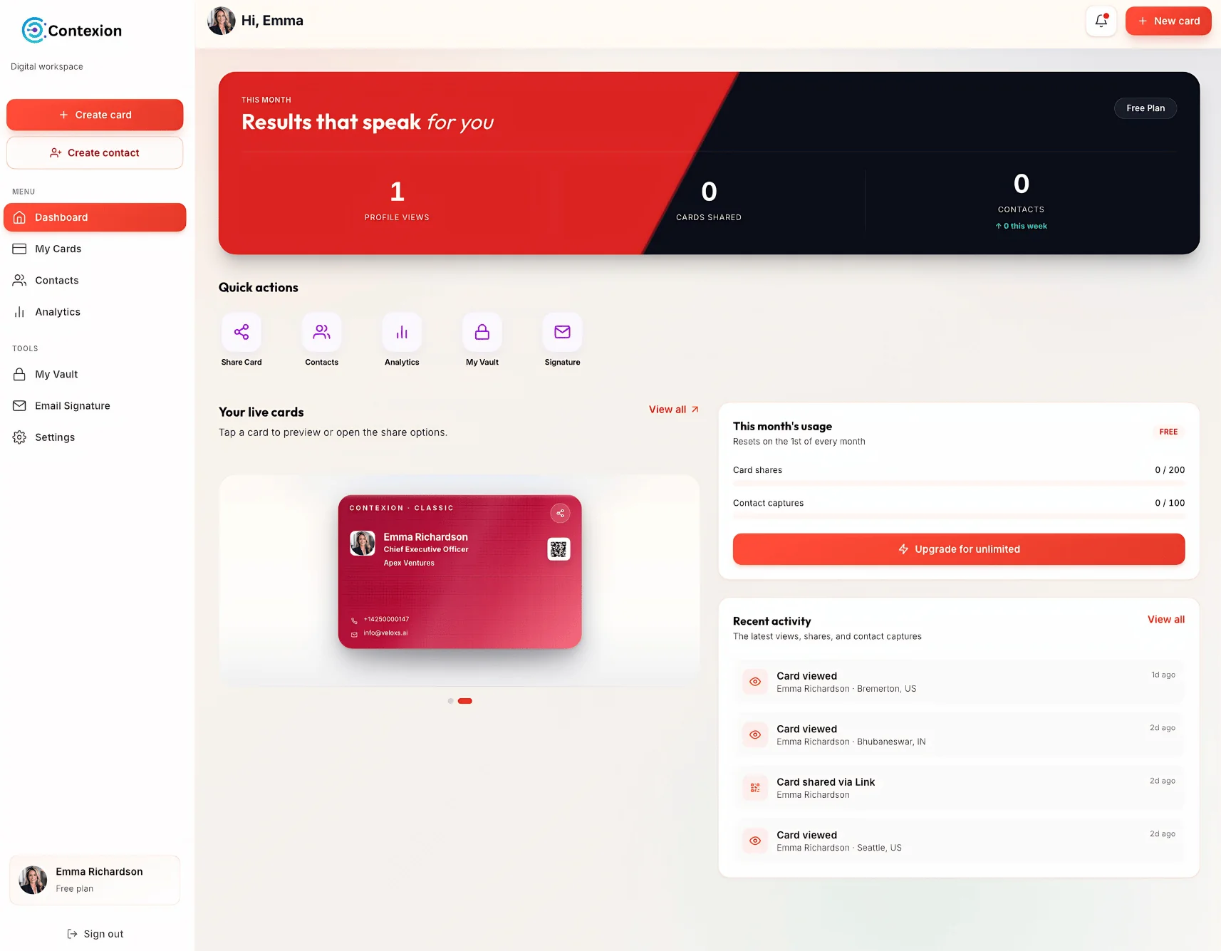 Dashboard